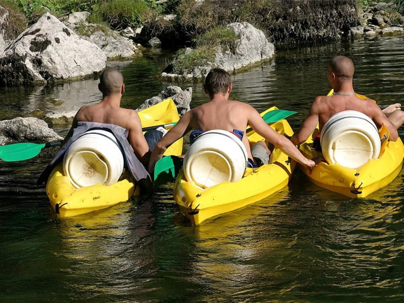 Canoë kayak dans les Gorges du Tarn 