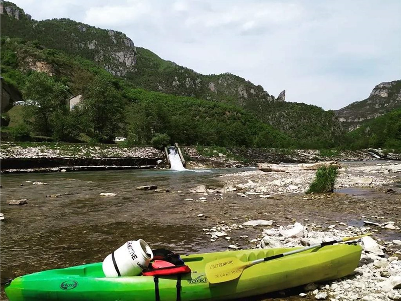 Canoë kayak dans les Gorges du Tarn - L'alternative base de loisirs